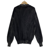 (UNISEX) ダーティーペイントウォッシングカーディガン