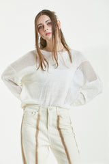 ハンドシースルーニット / HAND SEE-THROUGH KNIT