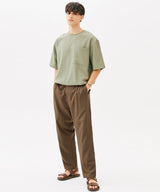 MINIMAL ONE TUCK GURKHA PANTS (BLACK) (6585159123062)