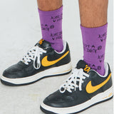 ベーシックパターンソックス / BASIC PATTERN LOGO SOCKS (4color)
