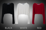 シースルークロップTシャツ / TOP(4863) see-through crop Tee