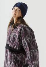 ロゴラインビーニー / BSR2223FWBN058 BSR LOGO LINE BEANIE NAVY