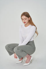 ダイイングストレートピンタックデニムパンツ/DYEING STRAIGHT PINTUCK DENIM PANTS [6601-ver2]