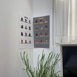 カラーポスターカレンダー / Color Poster Calendar