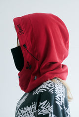 ダブルストリングフードウォーマー / BSR2223FWHW003 BSRBT DOUBLE STRING HOODWARMER RED