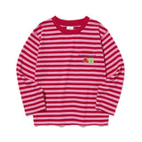 [KIDS] KIRSH X MISAKI KAWAI キッズアートワークストライプTシャツ