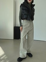 コメンワイドパンツ/no.3450 Commen Wide Pants (2color)