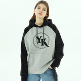 YKアップリケラグランフード / YK applique raglan hood