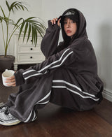 (UNISEX) ドスフリースストリングフード