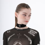 ワイドベルベットチョーカー/1 3 wide velvet choker - BLACK