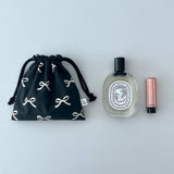 RIBBON STRING POUCH (2 color)