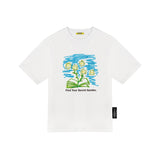 HOLYNUMBER7 X DKZ ジョンヒョンフラワーホワイトTシャツ