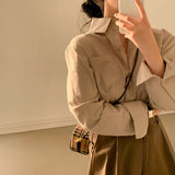 トゥデイポケットクロップシャツ