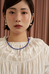 half and ball earring