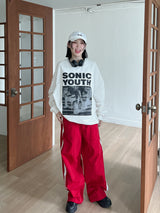 ソニック ボクシー スウェットシャツ / Sonic Boxy Sweatshirt (2color)