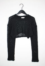フロンクロップニット/Flon Crop Knit (4color)