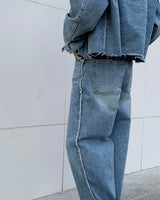デコレーションセットアップパンツ/MG706,707 Decoration Set-Up Pants (Set - Up / 2 colors)