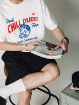 レッツチルドゥードレトロサンドイッチキッズヘッドTシャツ