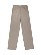 リネンワイドパンツ / W1010 LINEN WIDE PANTS_BEIGE