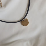 メルビーザキャットシリーズ - キャットフェイスチョーカー / Melbie the Cat Series - Cat Face Choker (Gold ver.) (Kep1er Youngeun Necklace)