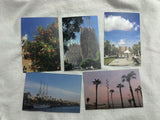 barcelona postcard set (5P)