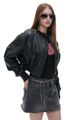 FOLD DENIM-BLACK