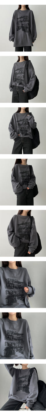 Sc ビンテージロングスリーブTシャツ / Sc Vintage Long-Sleeved T-Shirt