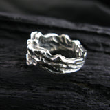 リバティーG1シルバーリング / Liberty-G1 silver ring (4595768426614)