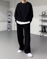 ブラッシュウールラグランニット/CR Brush Wool Raglan Knit (4 colors)