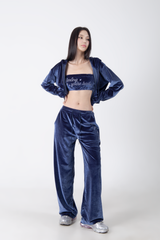 ダーリンユアスウェットパンツ / DARLING, YOUR SWEATPANTS ! #VELVET BLUE