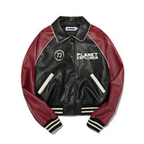 ドゥードゥルチェリースタジアムクロップジャンパー ／DOODLE CHERRY STADIUM CROP JUMPER [BLACK]