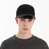 NYLON TWILL BALL CAP (BLACK) (6554717225078)