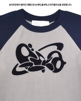 プリントTシャツ/ PRINT RAGLAN T-SHIRT