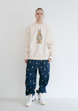 ロイヤルフリースミニベアラビットジョガーパンツ / BSR2223FWPT071 ROYAL FLEECE JOGGER PANTS MINI BEAR RABBIT NAVY