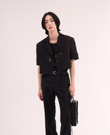 サンダーバックルハーフブレザー / [MADE] Sander Buckle Half Blazer