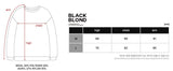BBD ハンドステッチロゴリブドセーター (ブラック)