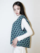 Suid Knit Vest (GREEN)