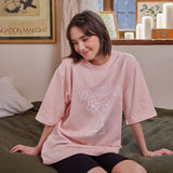 フラワー半袖Tシャツ
