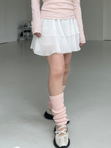 バレリーナカンカンシフォンスカート / ballerina cancan chiffon skirt