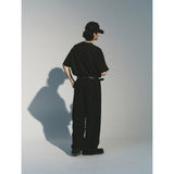 スタージャカードバンディングパンツ / STAR JACQUARD BANDING PANTS_BK