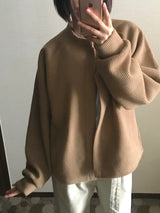 トーストラウンドネックカーディガン