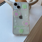 Heart Clover Phone Case