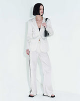 ローエッジスリムジャケット / Raw Edge Slim Jacket _ White