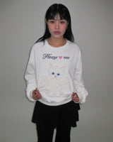 PLEASE♥ME スウェットシャツ
