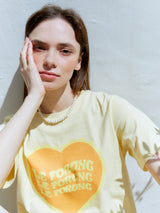 サマーロマンスTシャツ/The Summer Romance T-shirt (Yellow)