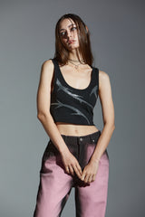 ボルトスリーブレストップ / VOLT SLEEVELESS TOP
