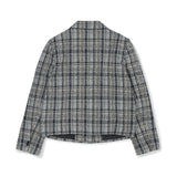 Tweed Set-up Short Jacket [BLACK] (6618905247862)