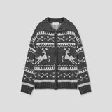 ウェルノルディックカラーニットジップアップ(3color)