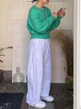Orly side tuck pants 