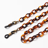 OVAL Eyewear Chain - leopard (6598978076790)
